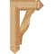 Ekena Millwork Funston Arts & Crafts Rough Sawn Bracket, Western Red Cedar, 4"W x 14"D x 22"H BKT04X14X22FST03RWR - alternate 2